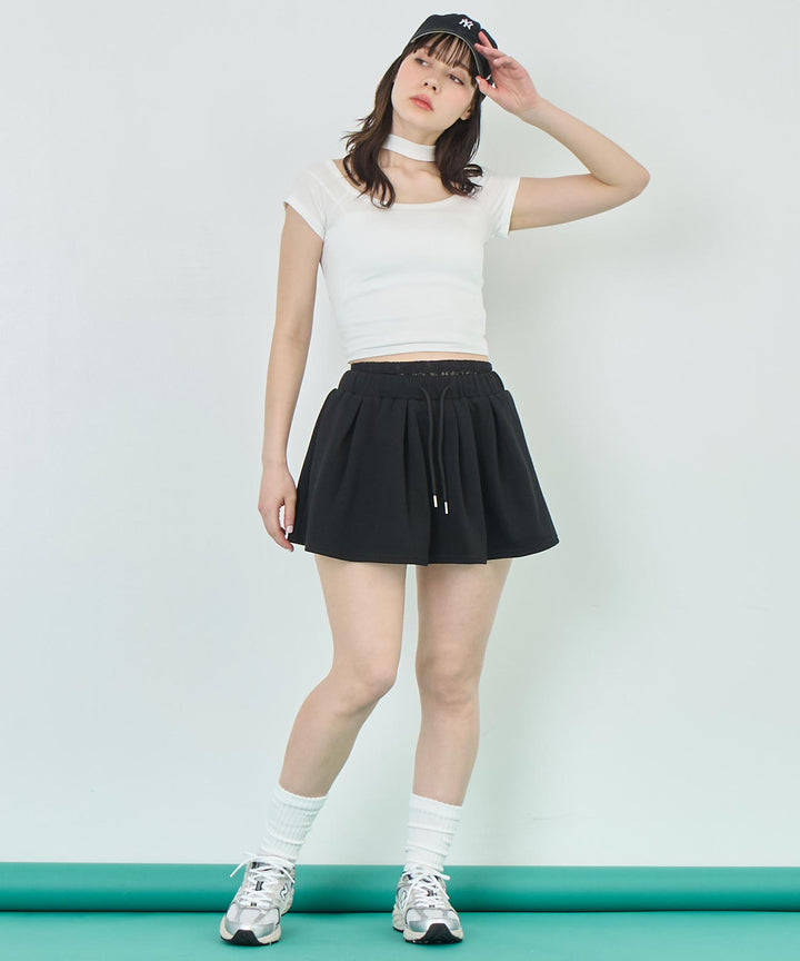 チョーカー風 デザイン Tシャツ 153-5782