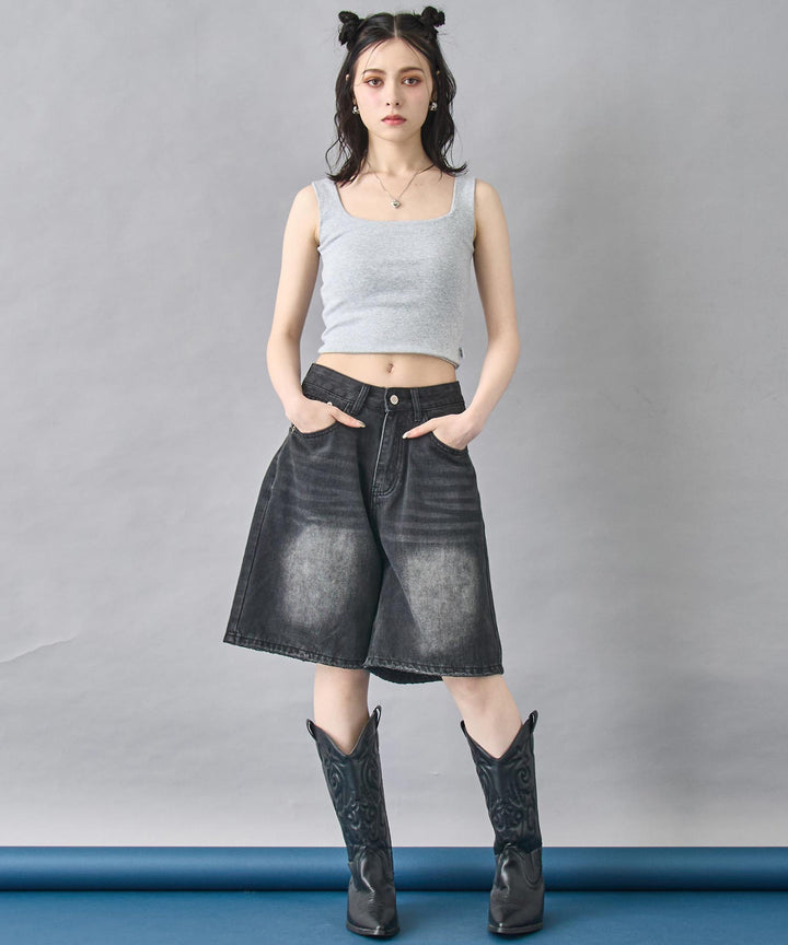 クロップド タンクトップ 153-5793