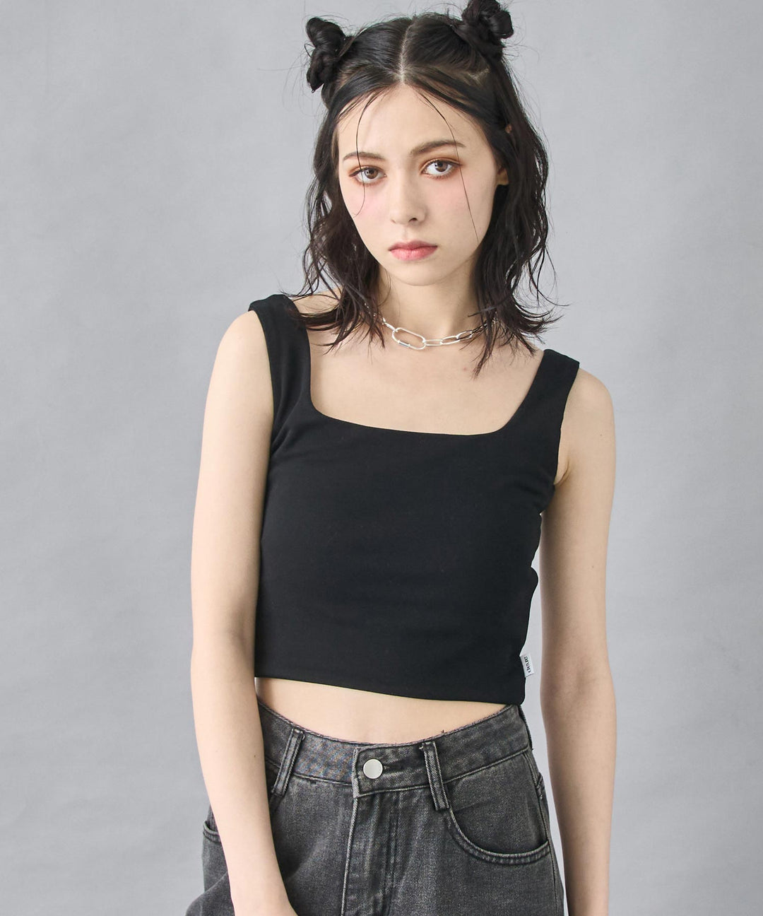 クロップド タンクトップ 153-5793