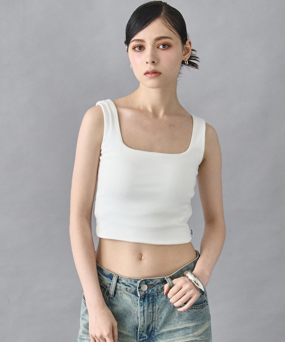 クロップド タンクトップ 153-5793