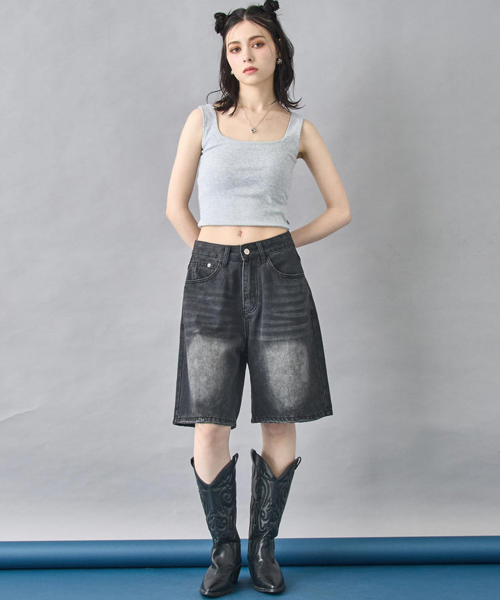 クロップド タンクトップ 153-5793