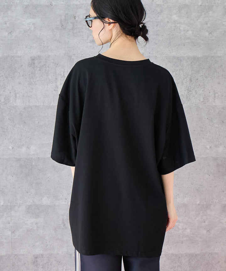 メッセージ ロゴ ビッグ Tシャツ 153-5798