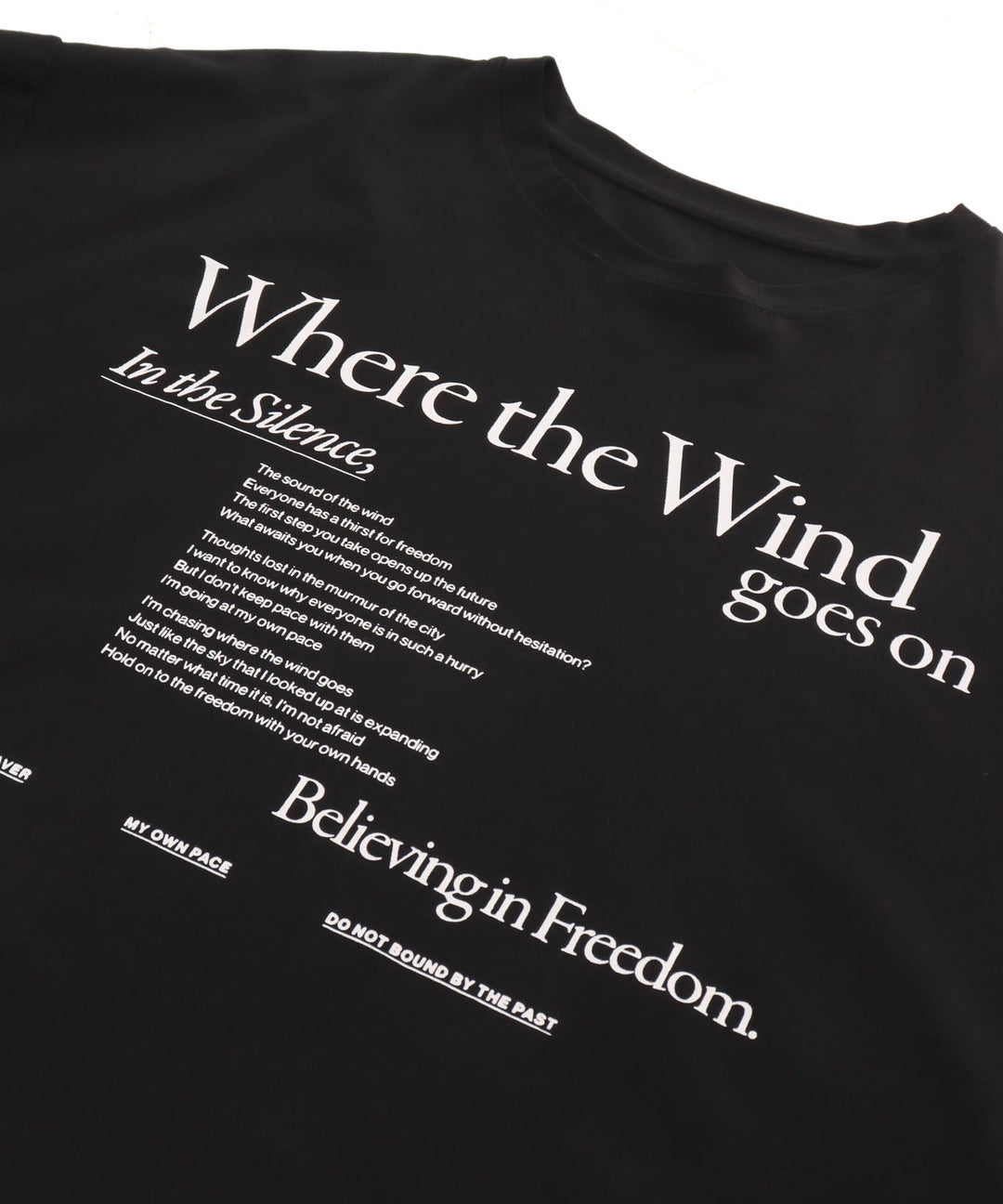 メッセージ ロゴ ビッグ Tシャツ 153-5798