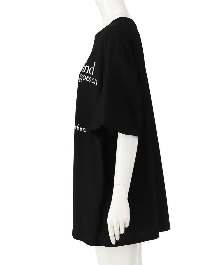 メッセージ ロゴ ビッグ Tシャツ 153-5798