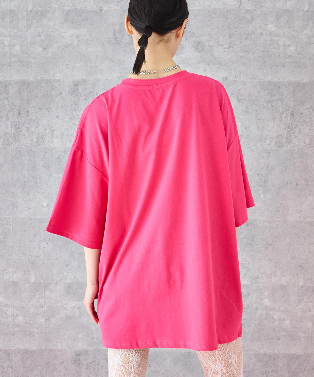 heartofpink フォト プリント ビッグ Tシャツ 153-5799
