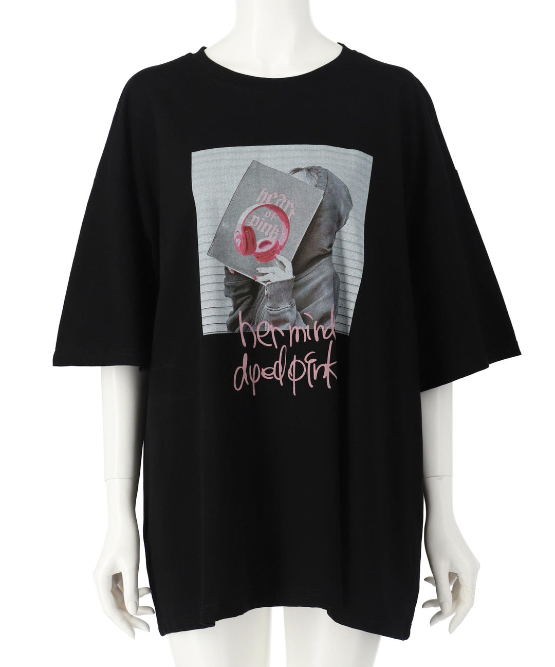 heartofpink フォト プリント ビッグ Tシャツ 153-5799