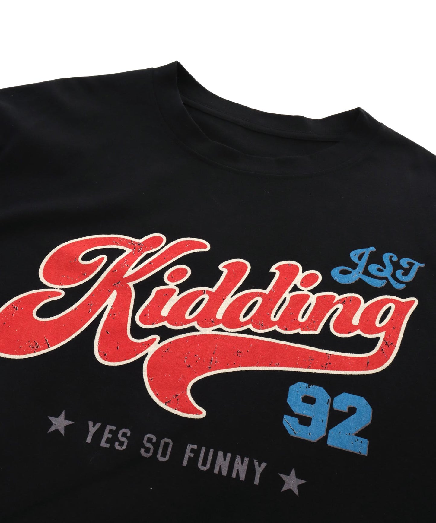 レトロ POP ロゴ プリント ビッグ Tシャツ 153-5800