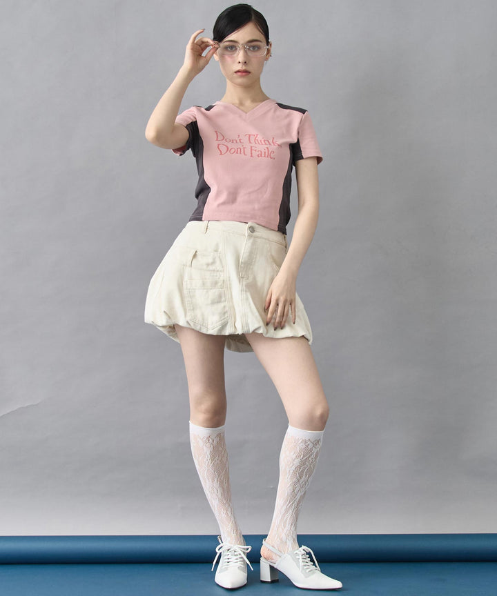 配色 切り替え ゲーミング Tシャツ 153-5869