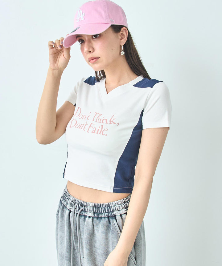 配色 切り替え ゲーミング Tシャツ 153-5869