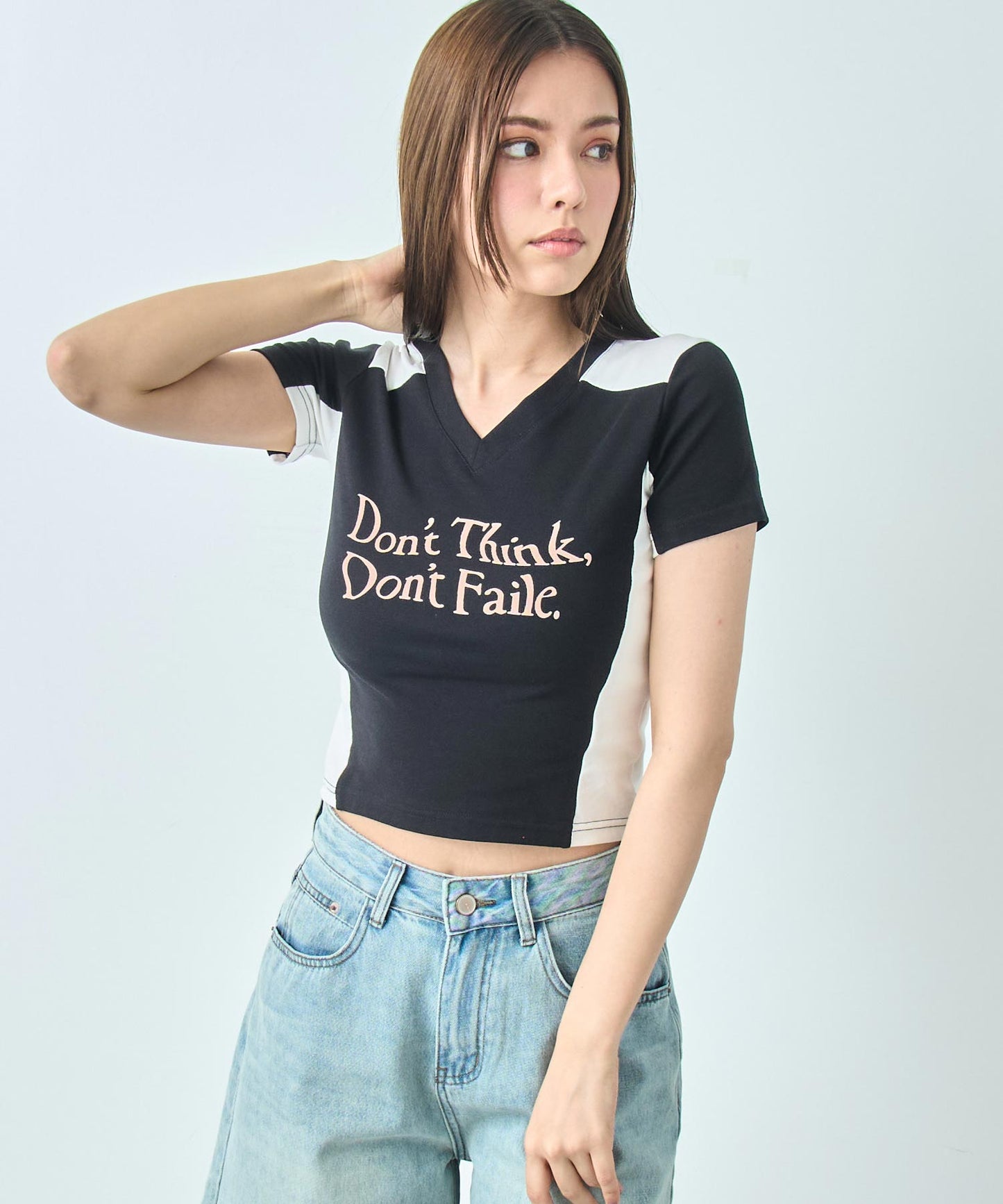 配色 切り替え ゲーミング Tシャツ 153-5869