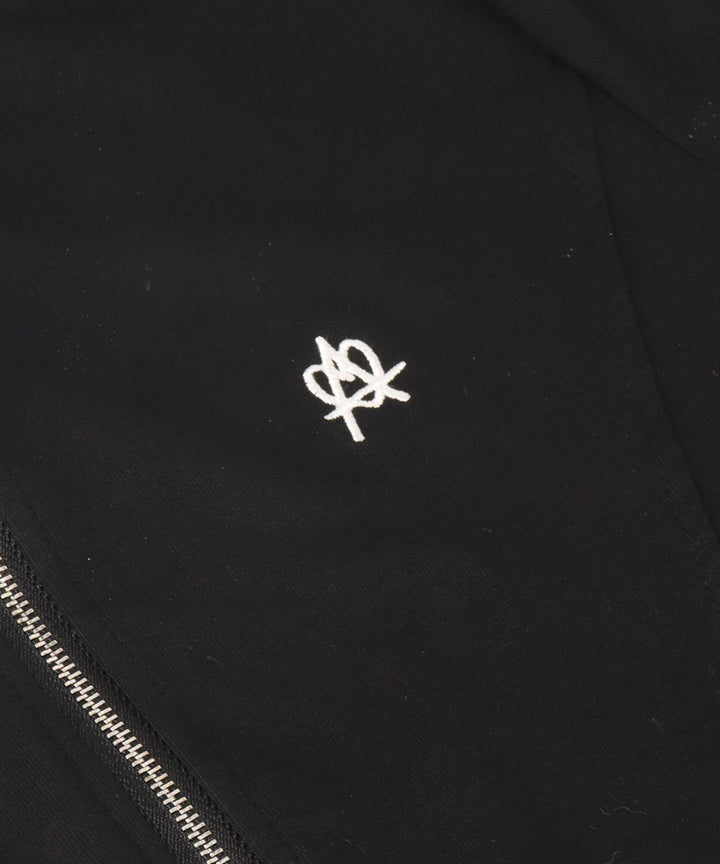 ハート ロゴ モックネック ダブルZIP 半袖 トップス 153-5870