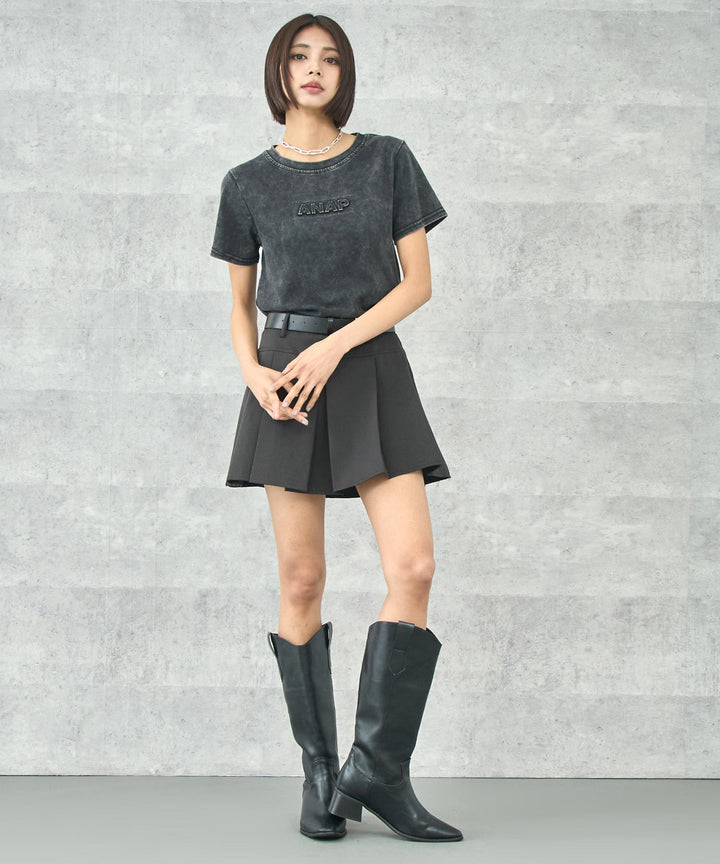 ANAP エンボス ロゴ 加工 Ｔシャツ 153-5873