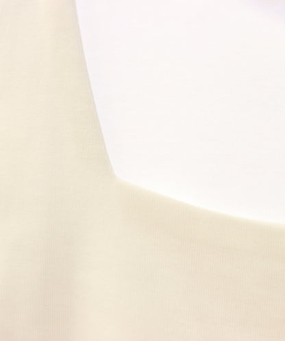 デコルテ キレイ見え スクエア ネック ストレッチ Tシャツ 153-5888