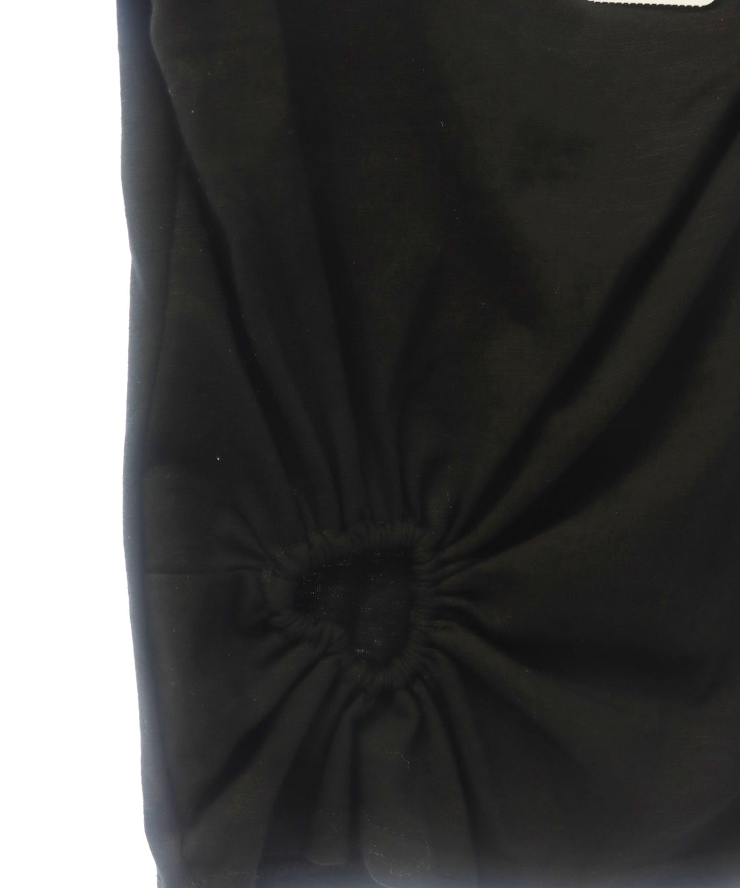 くり抜き ギャザー ハート ストレッチ Tシャツ 153-5889