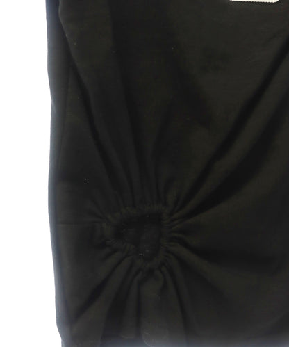 くり抜き ギャザー ハート ストレッチ Tシャツ 153-5889