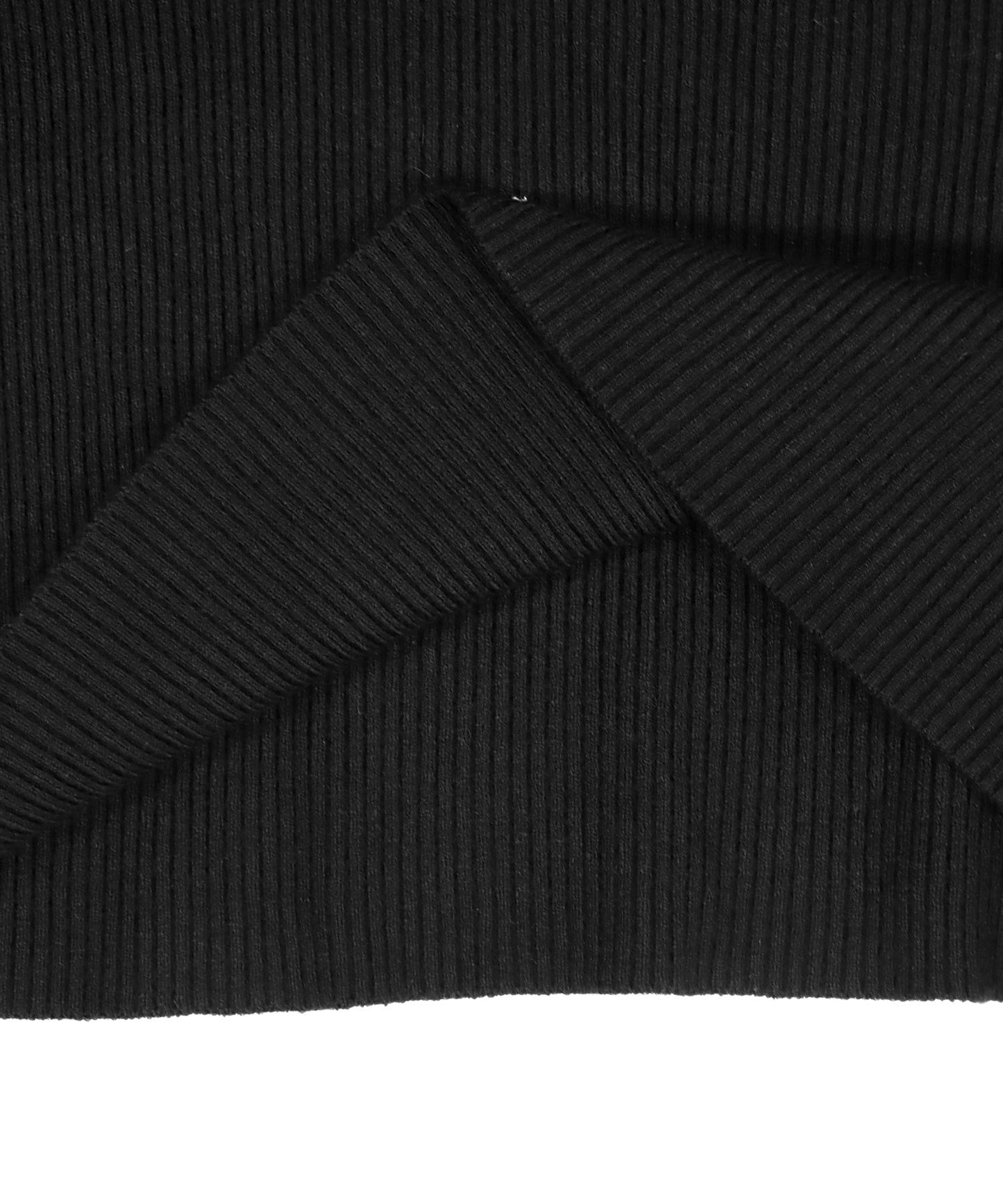 チョーカーネック オープンショルダー リブニット 153-5964