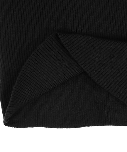 タトールネック リブ ニット トップス 153-5965