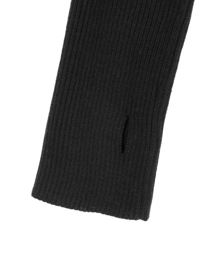 タトールネック リブ ニット トップス 153-5965