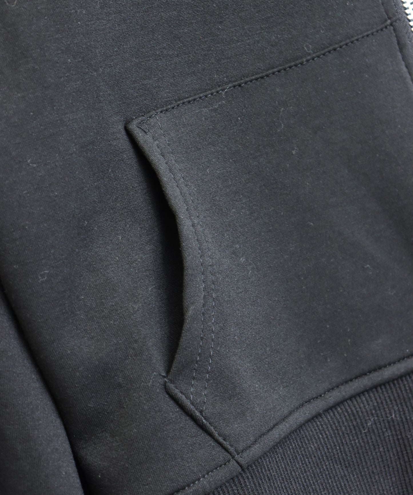 レイヤード風 ダブルジップ フーディー  トップス 153-5983