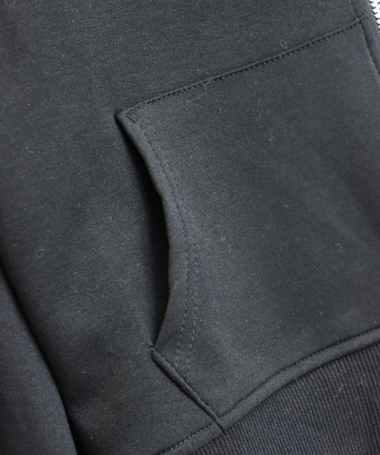 レイヤード風 ダブルジップ フーディー  トップス 153-5983