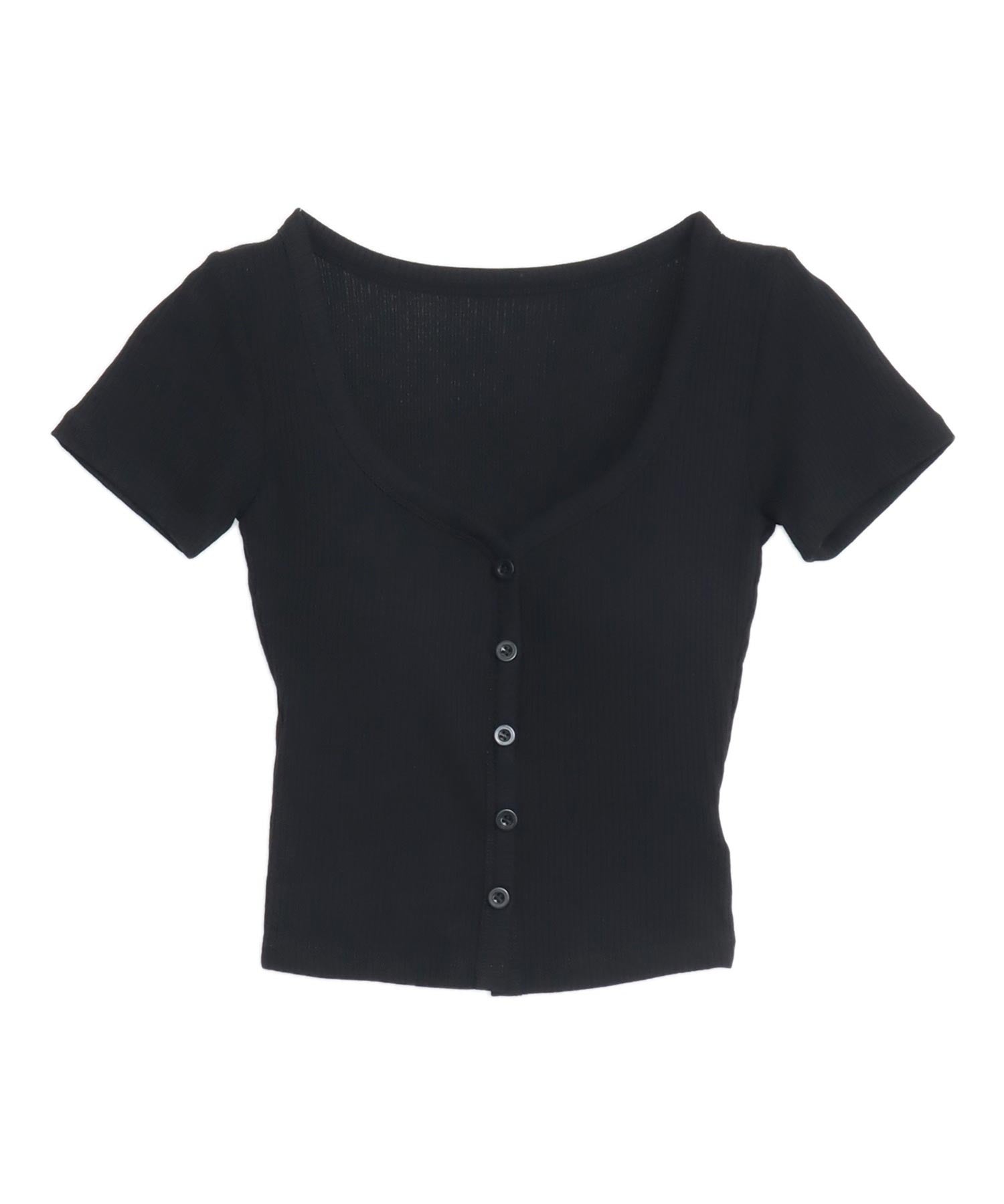 カップ付 V開き ぴたっと リブTシャツ 153-6125 – ANAP オンラインショップ