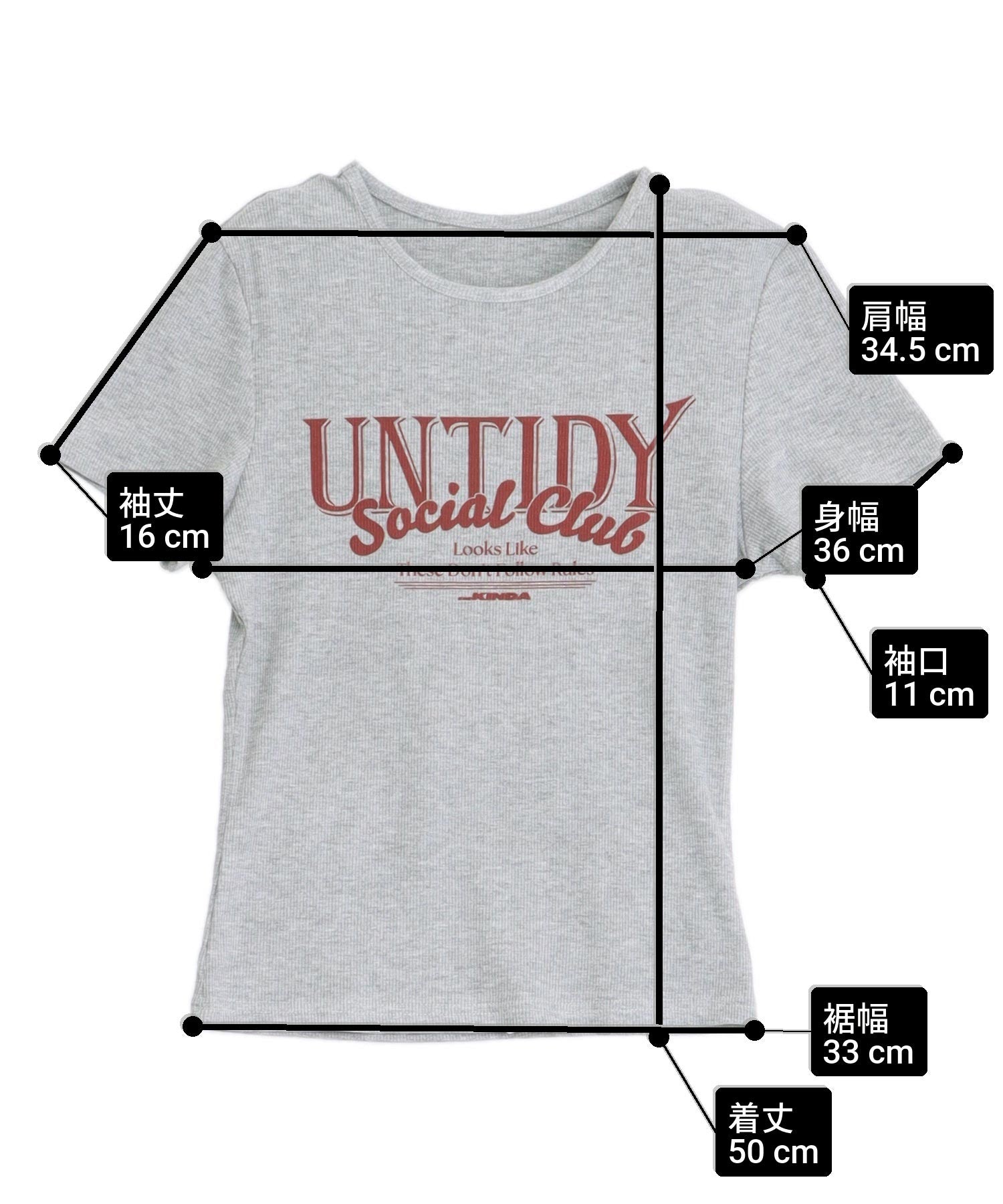 ヴィンテージ風プリント リブTシャツ 153-6148 – ANAP オンラインショップ