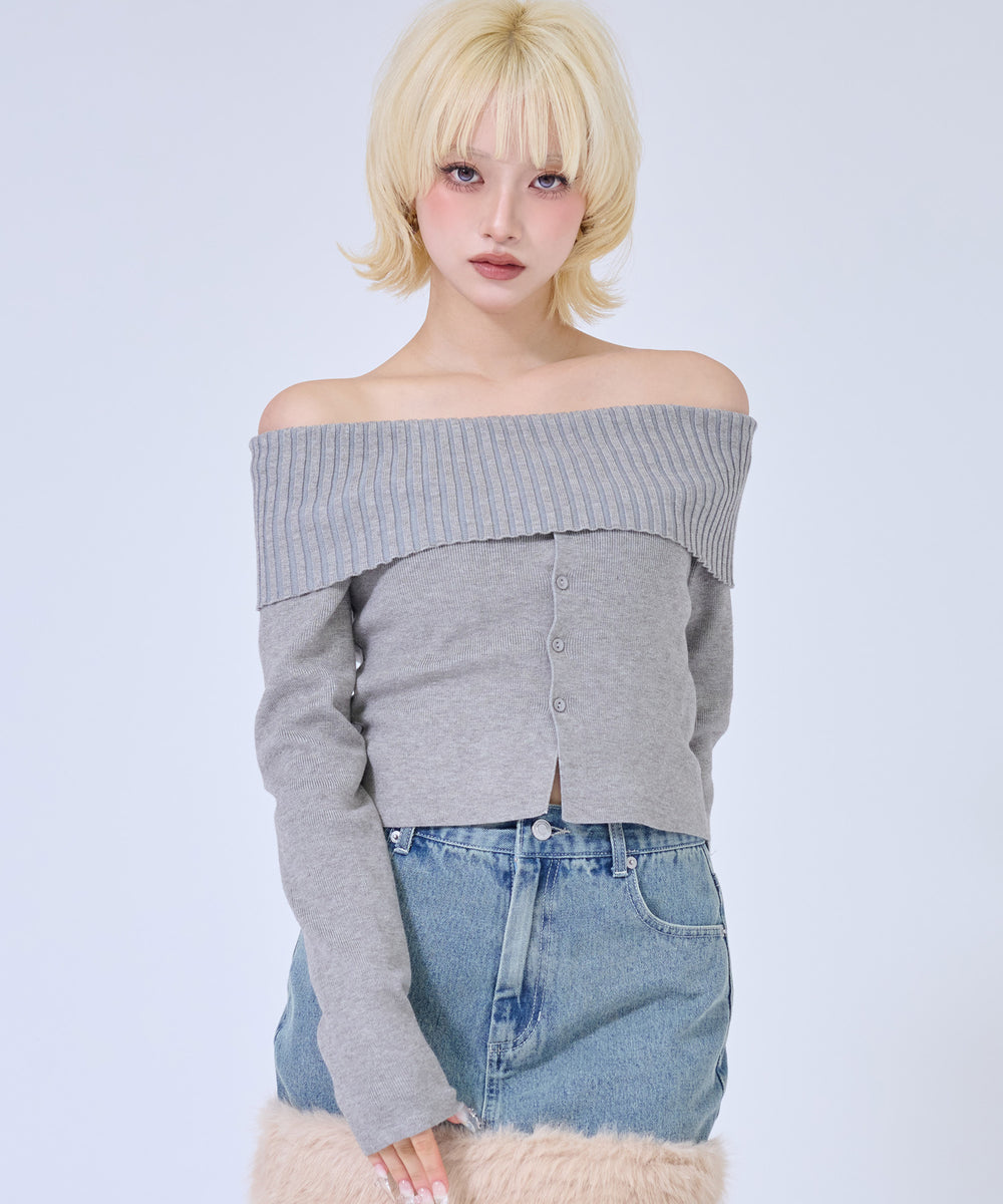 グレー(身長：約158cm)