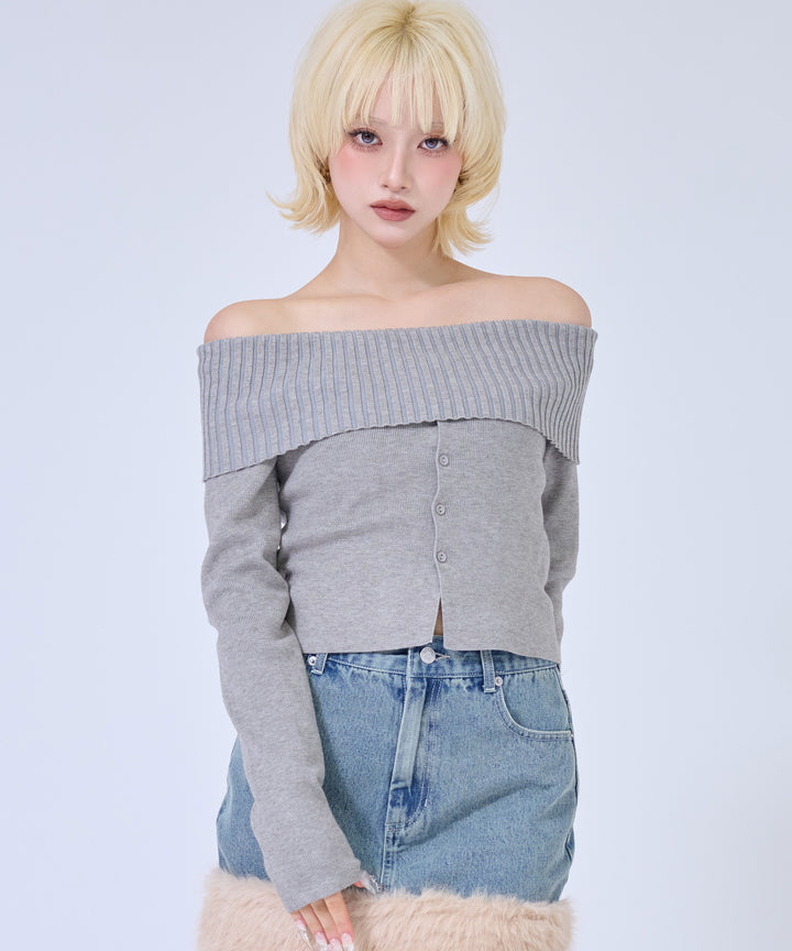 グレー(身長：約158cm)