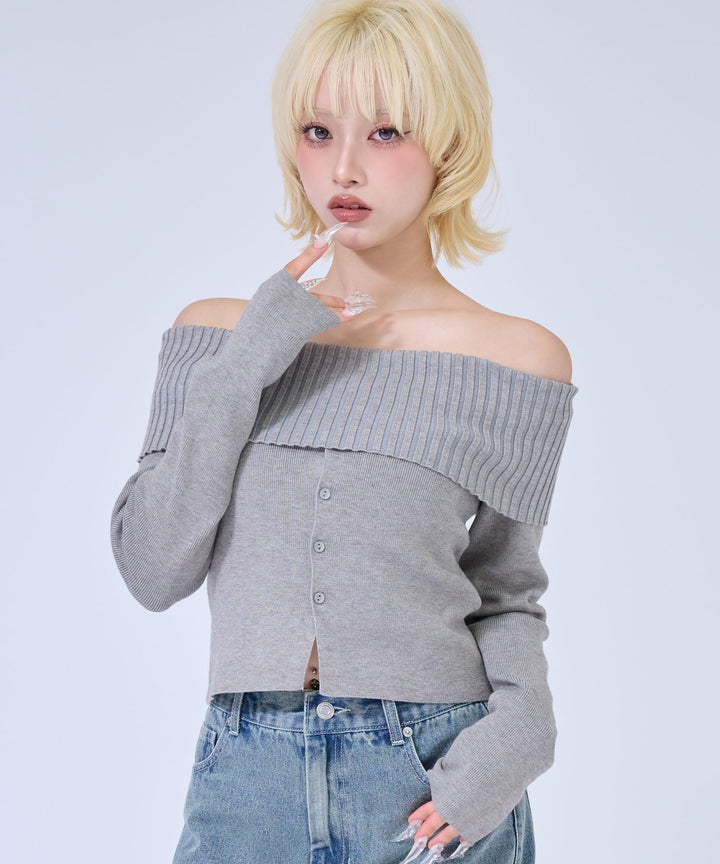 グレー(身長：約158cm)