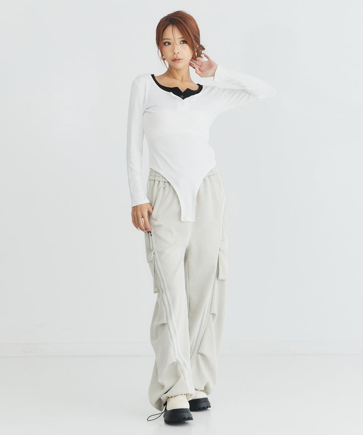 ホワイト(身長：約169cm)
