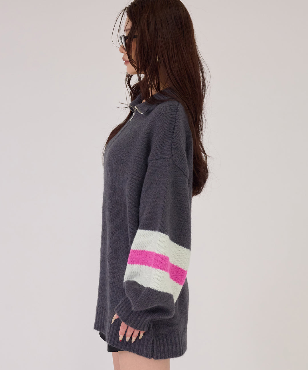 ダークグレー(身長：約163cm)