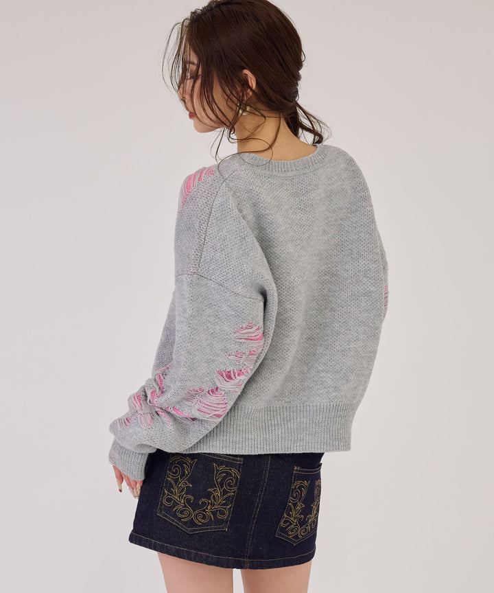 グレー(身長：約163cm)
