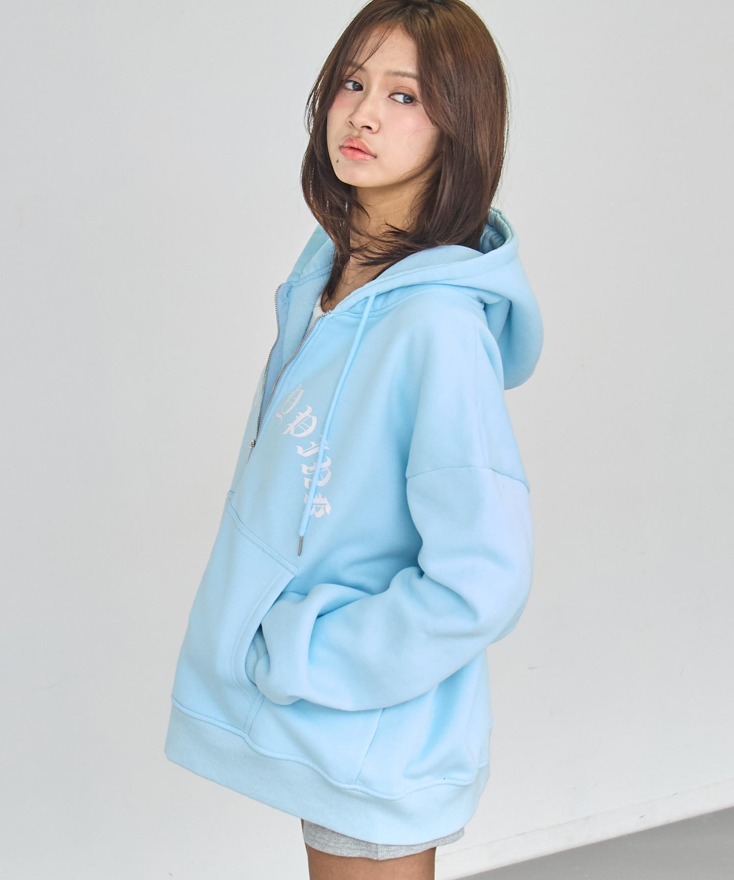 SAILORS 水色 ジップアップパーカー　未使用品 ジップアップライトパーカー | レディース | 1枚 | 00217-MLZ