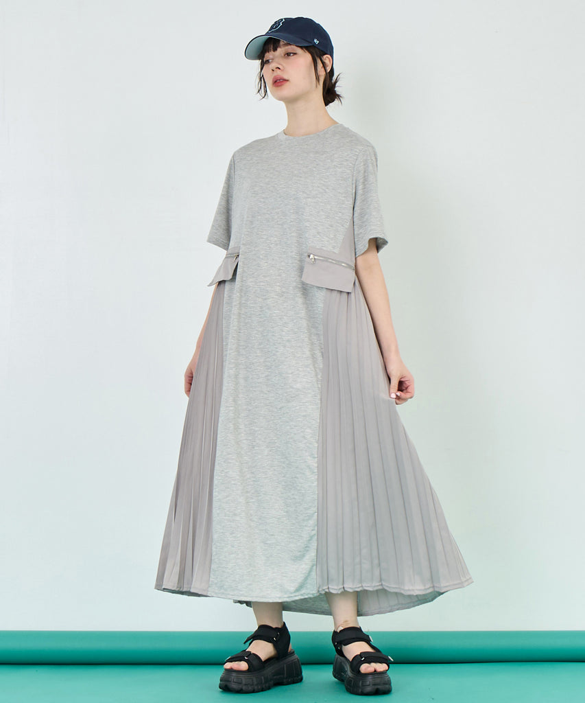 新品✨ 完売品 Kate Spade ボウネック プリーツ 切替 ワンピース 切り替え プリーツ Tシャツ ワンピース 157-5772 – ANAP オンライン