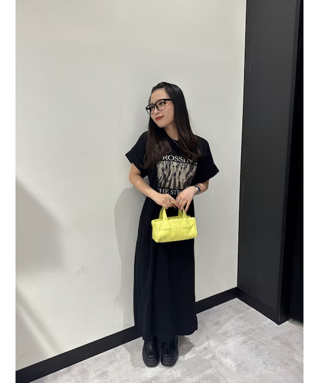 フォトプリント Tシャツ ワンピース 157-5801