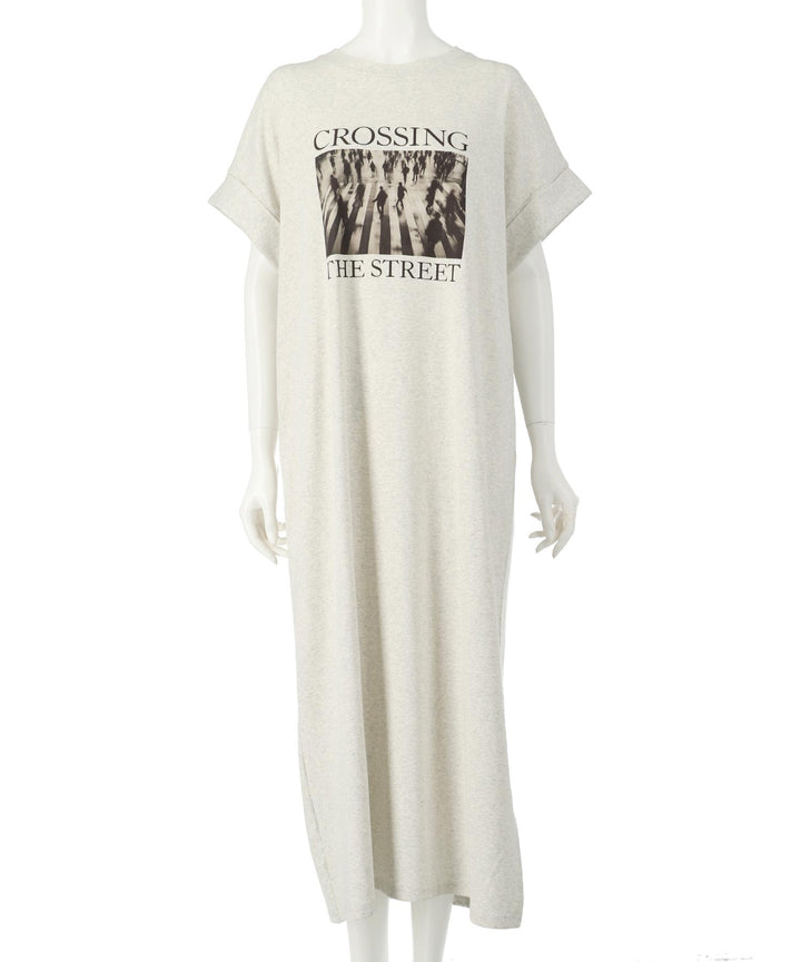 フォトプリント Tシャツ ワンピース 157-5801