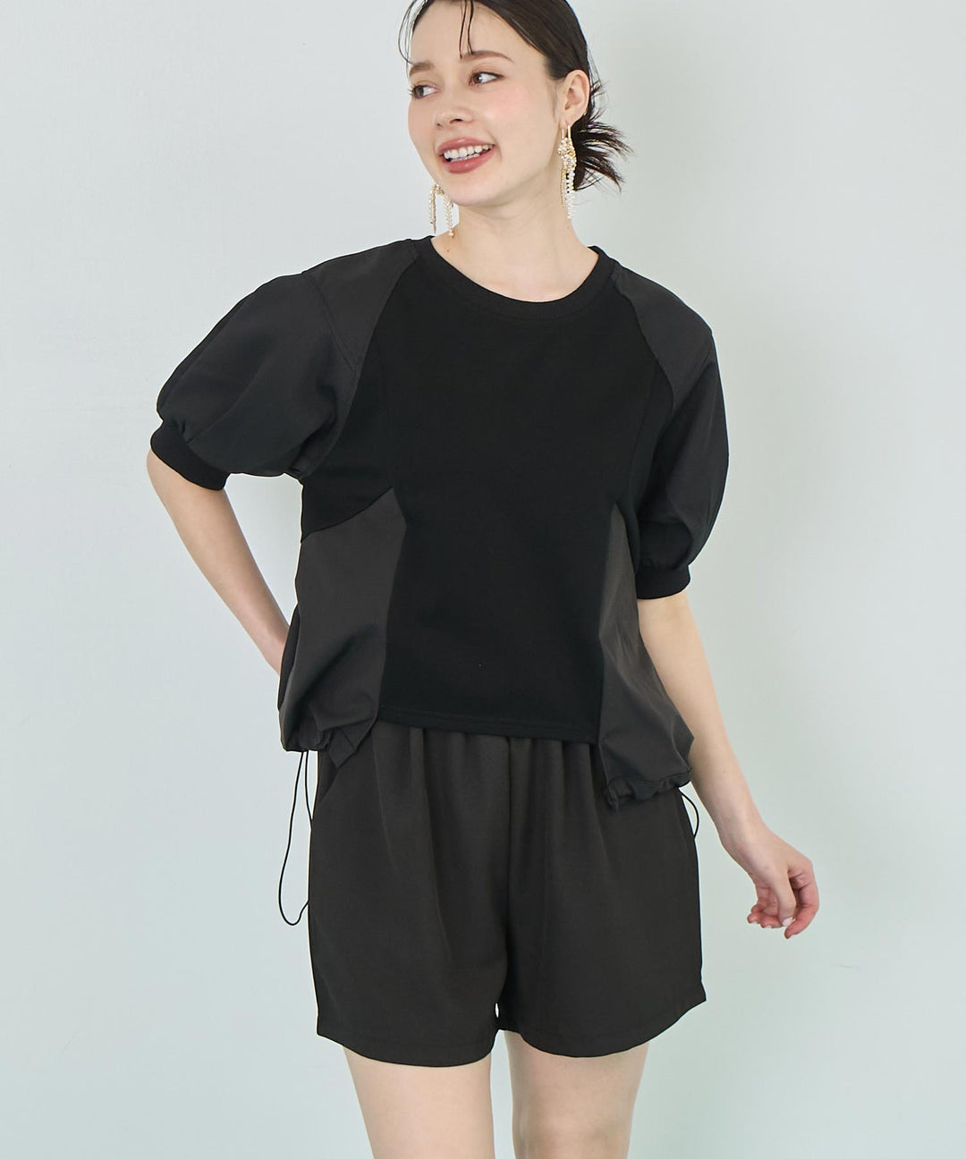 半袖 ジャケット &amp; ショートパンツ セットアップ 158-5774