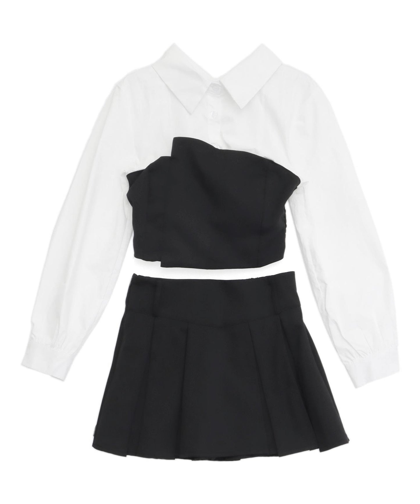 ブラック/ホワイト(色見本)