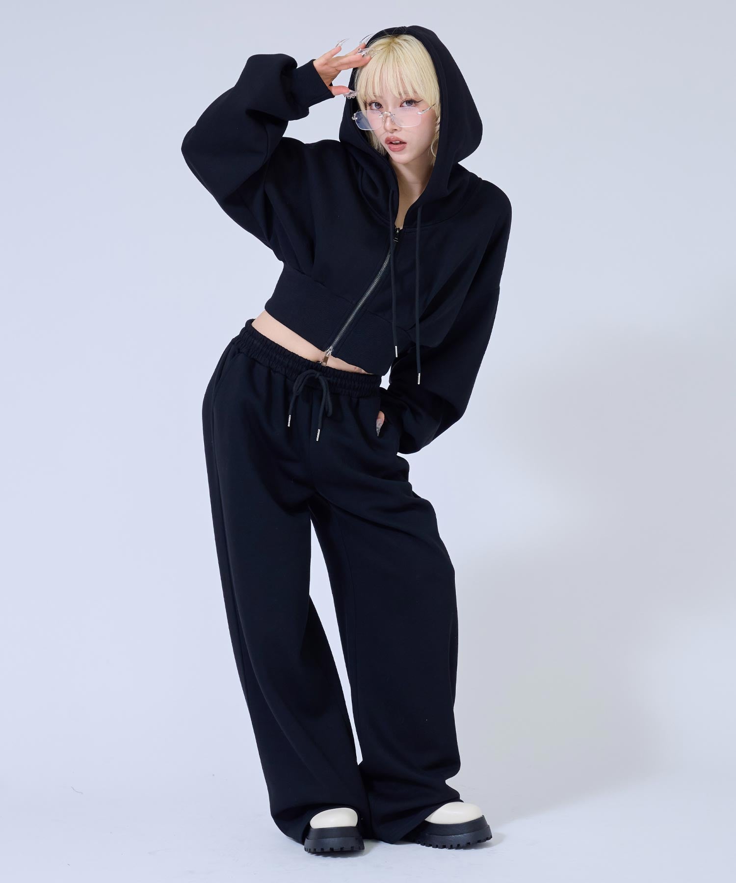 ミニ丈パーカースウェットセットアップ 158-6194 – ANAP オンライン