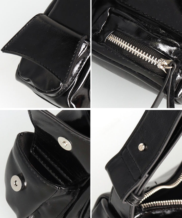 ポケット デザイン 2way ショルダー バッグ 159-5740