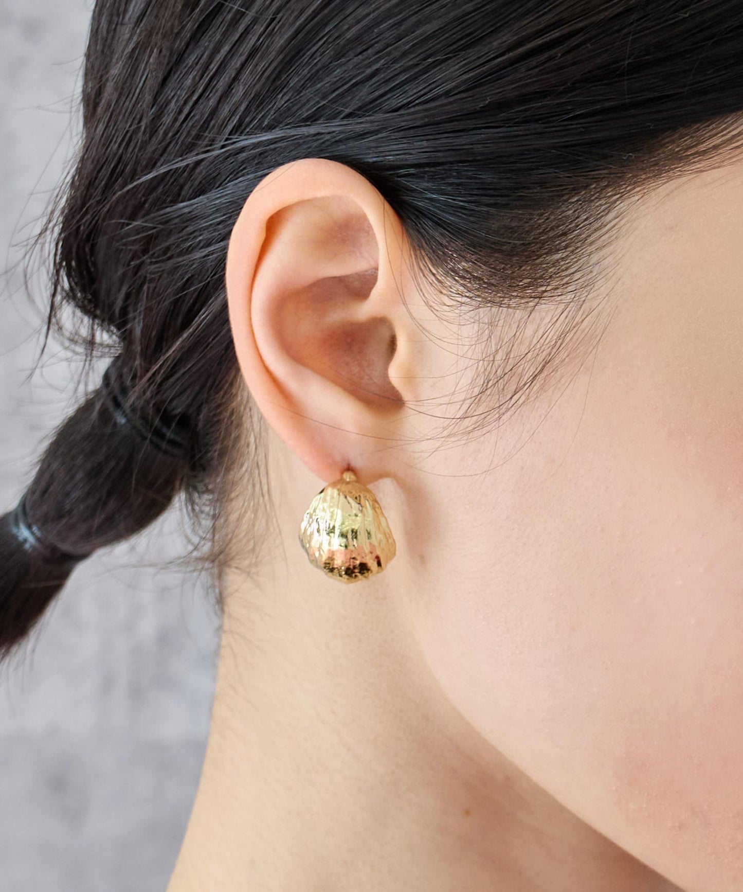 ボリューム フープ ピアス 159-5858