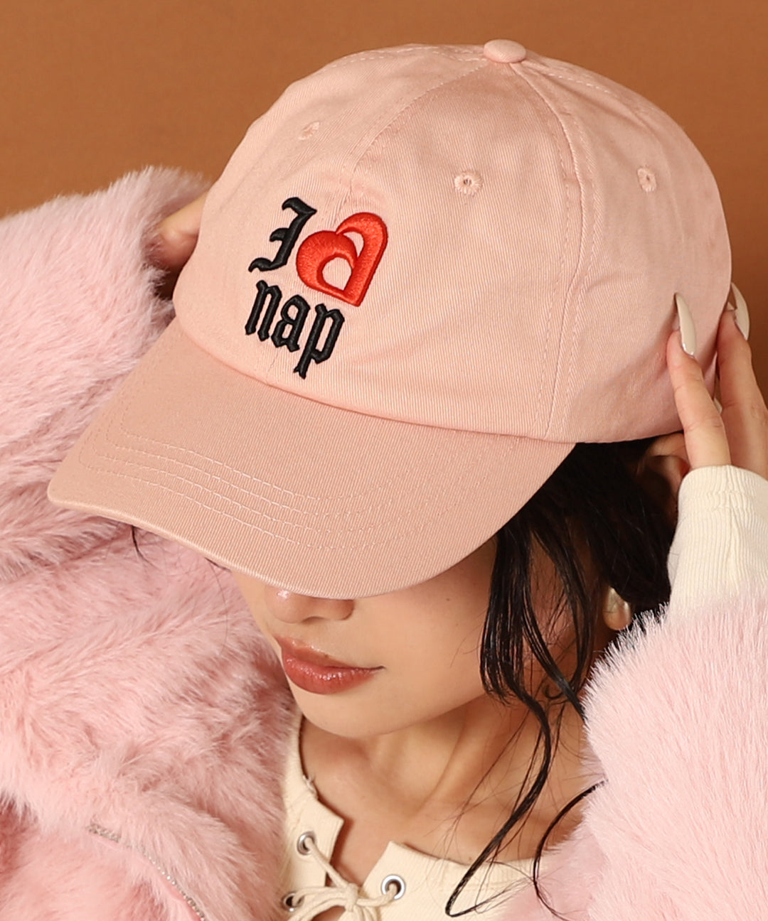 I LOVE anap 刺繍 CAP 159-5926