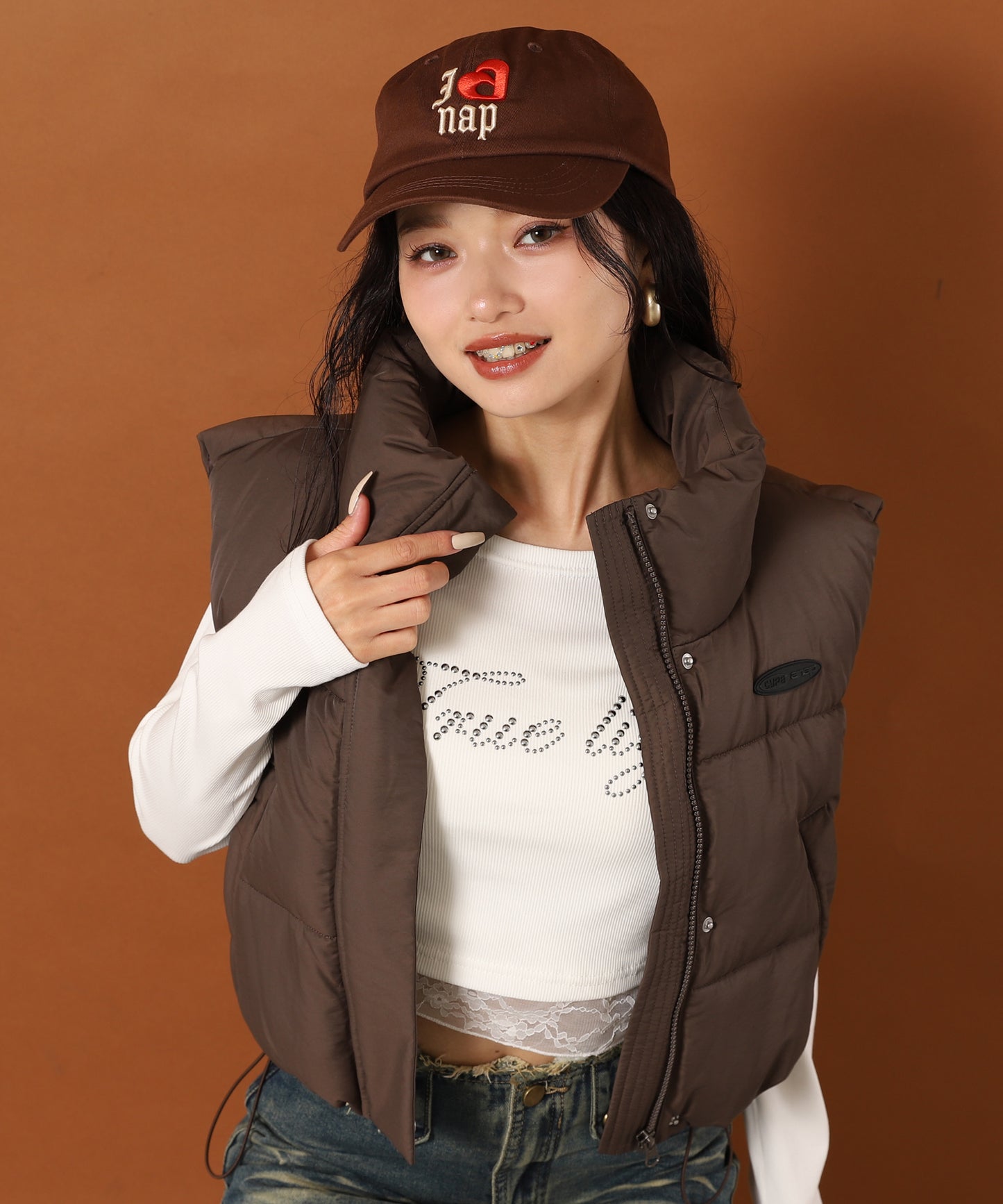 I LOVE anap 刺繍 CAP 159-5926