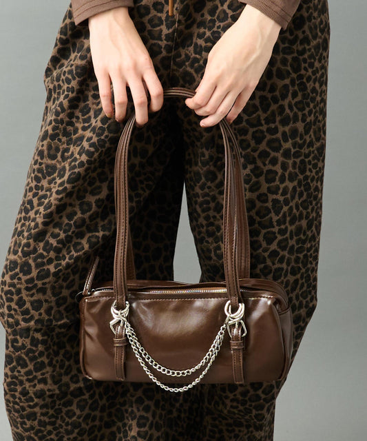 チェーン チャーム ミニ ボストン バッグ 159-5946