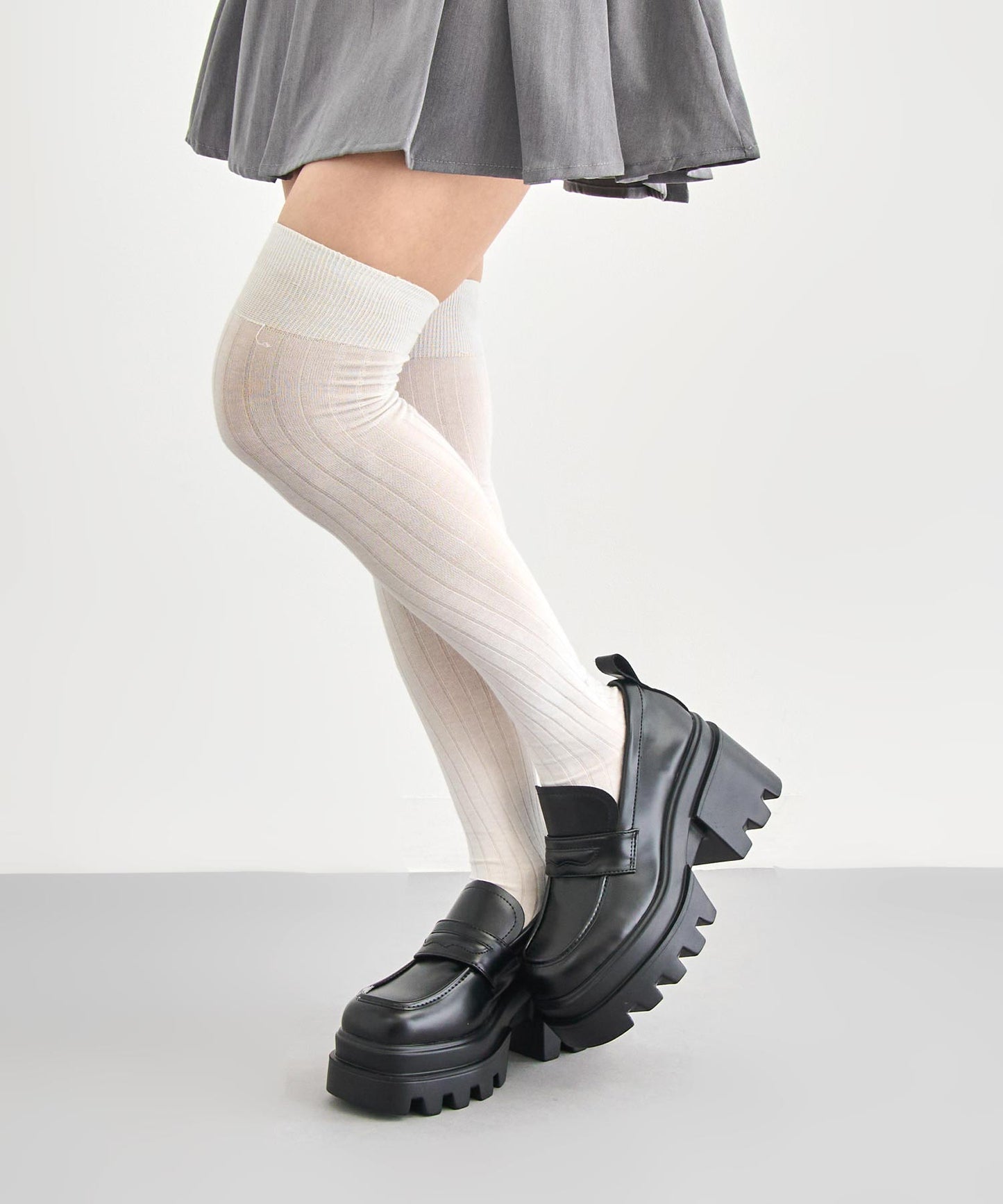 ギャル盛れ 厚底ローファー 159-6104