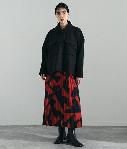 スクエアートゥ ロングブーツ 369-8485