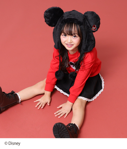 【Disney】＜Mickey＞ ANAP KIDS ファー キャップ【親子お揃い】 429-3442