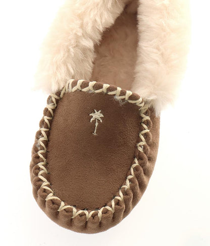 【KIDS】パームツリー 刺繍 モカシン シューズ 859-5195