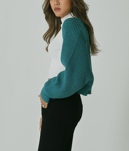 ニットクロップドボレロ 794-8410