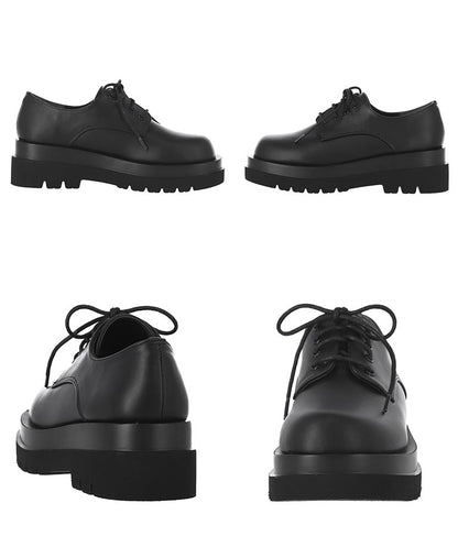 フェイクレザー レースアップ シューズ 799-8413